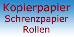 Kopierpapier- Schrenz Rolle